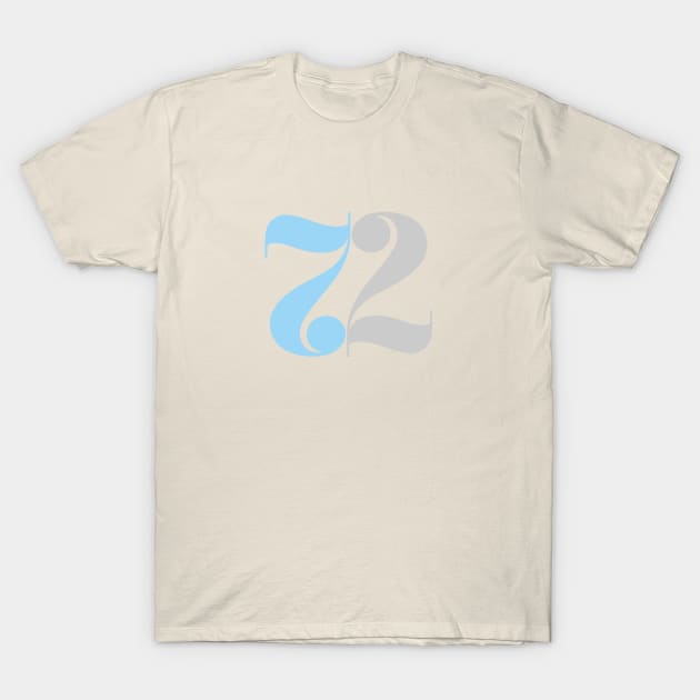 72 Seventy Two T-Shirt by Jibling